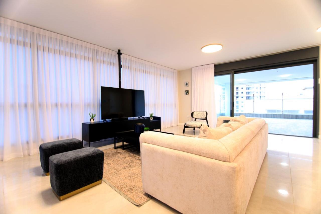 Mini Penthouse Near The Beach 内坦亚 外观 照片